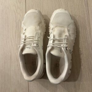 On Cloud Cream Athletic Shoes